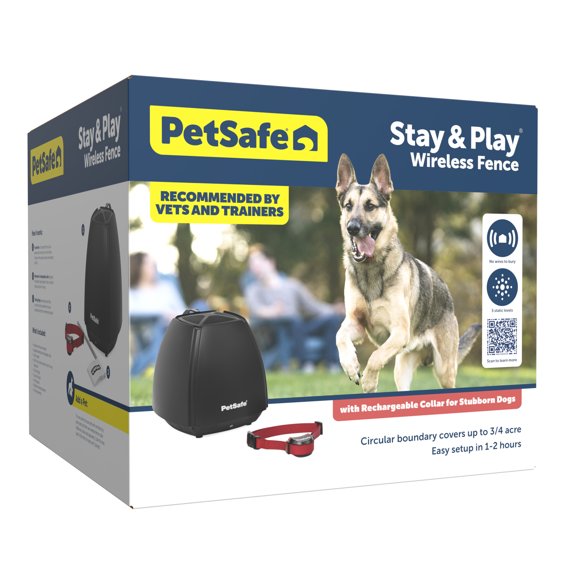 PetSafe Stay Play Wireless Fence With Replaceable Battery, 52% OFF